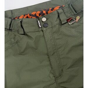 Men's Felice Nokjok Green Pants With Orange Lining Size: Large
